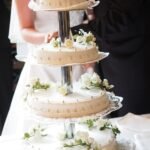 cake, wedding cake, gate